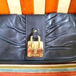 Michael Kors black clutch